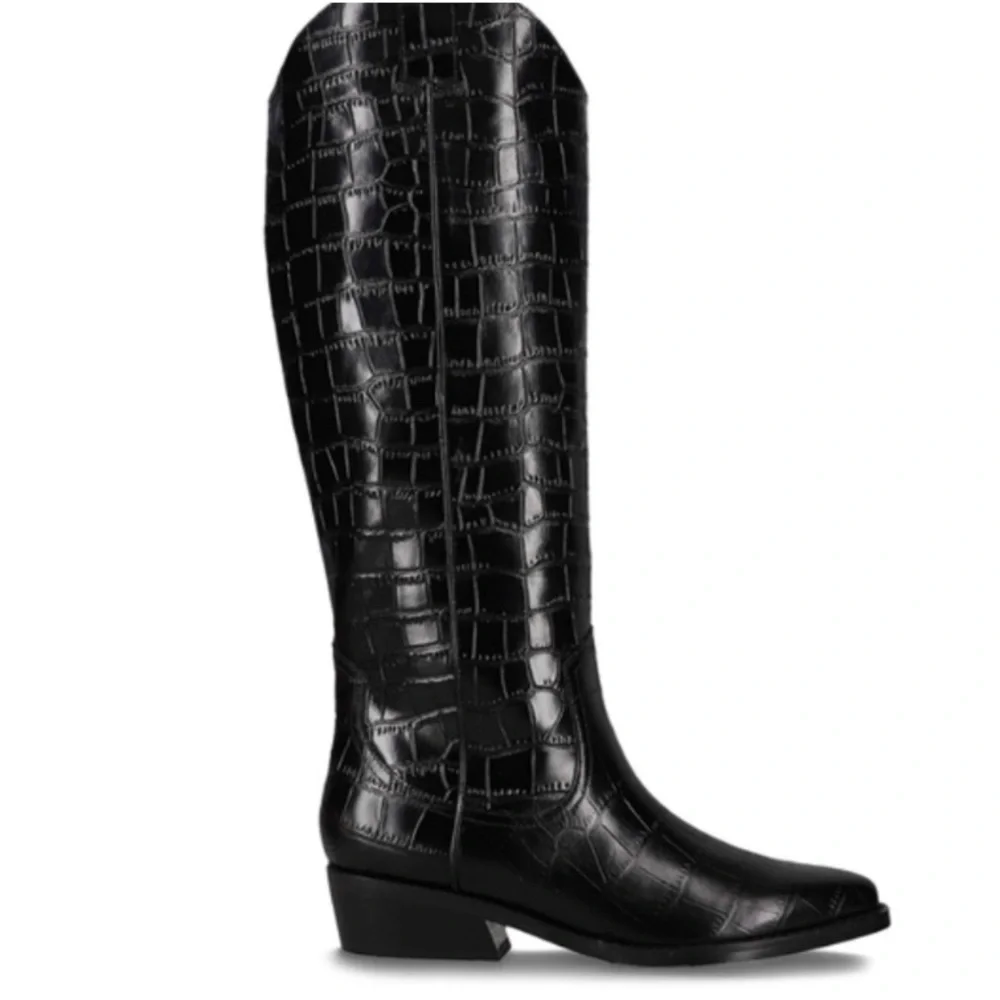 Marc Fisher Haze black boots size 6.5 brand new - Picture 1 of 5
